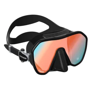 Cressi Z2S Dive Mask Black/Blue/Orange Lens