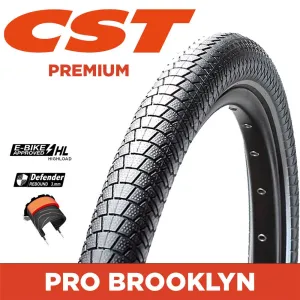 CST Pro Brooklyn Hybrid Tyre - 27.5 x 2.0 - Puncture Resistant 3mm Kevlar Layer