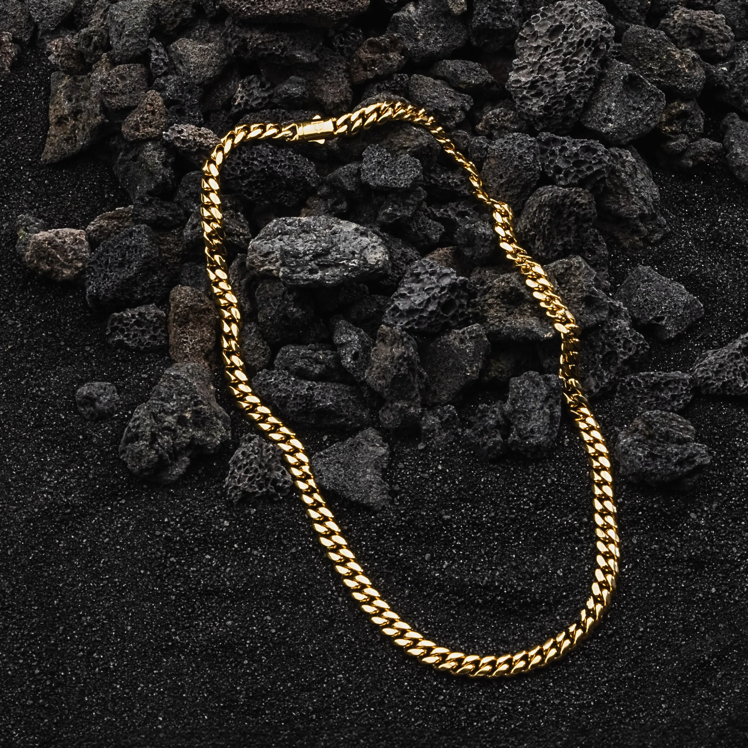 CUBAN Chain 18K Gold - 8mm