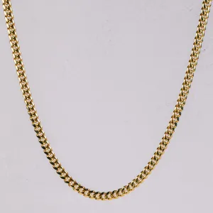 CUBAN Chain 18K Gold - 8mm