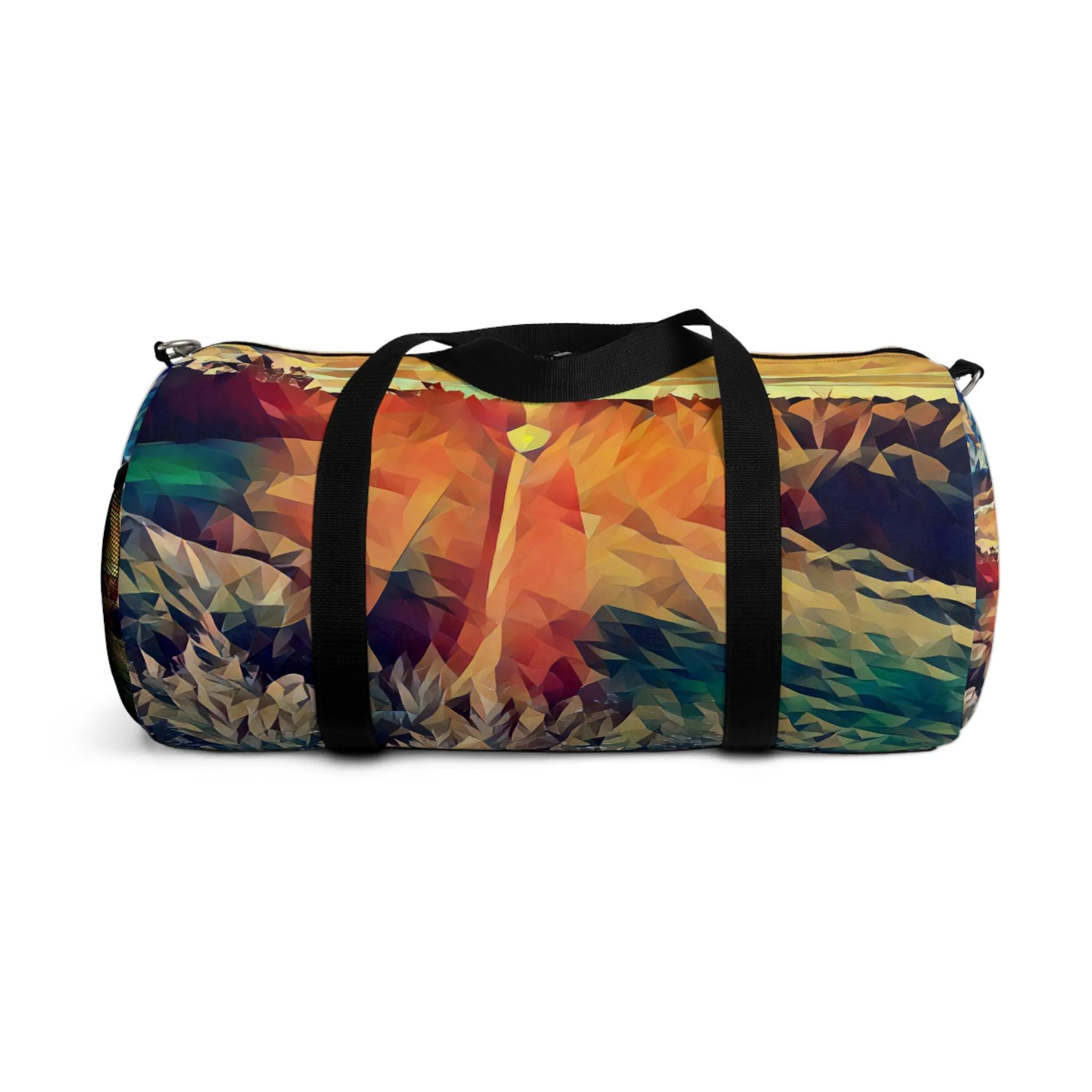 Custom Duffel Bag available in two sizes from the Sunset Series at Intriguing Vistas