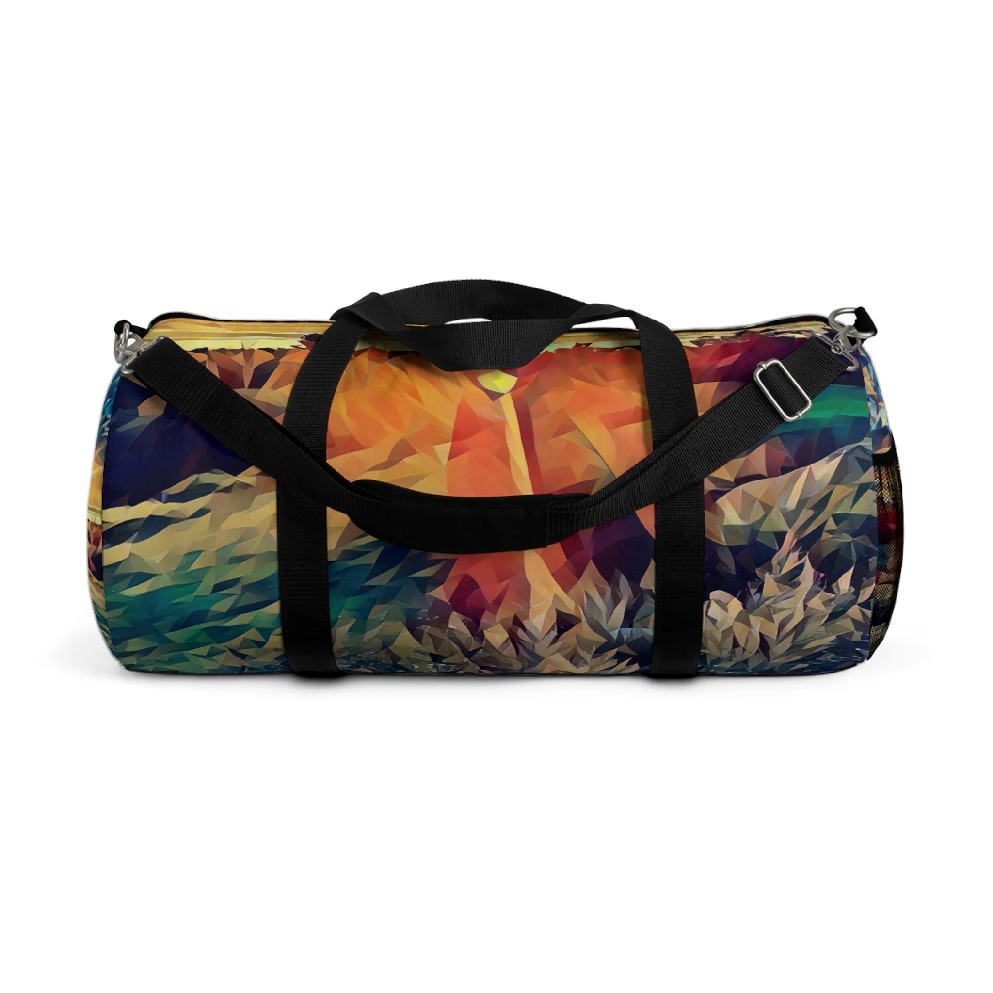 Custom Duffel Bag available in two sizes from the Sunset Series at Intriguing Vistas