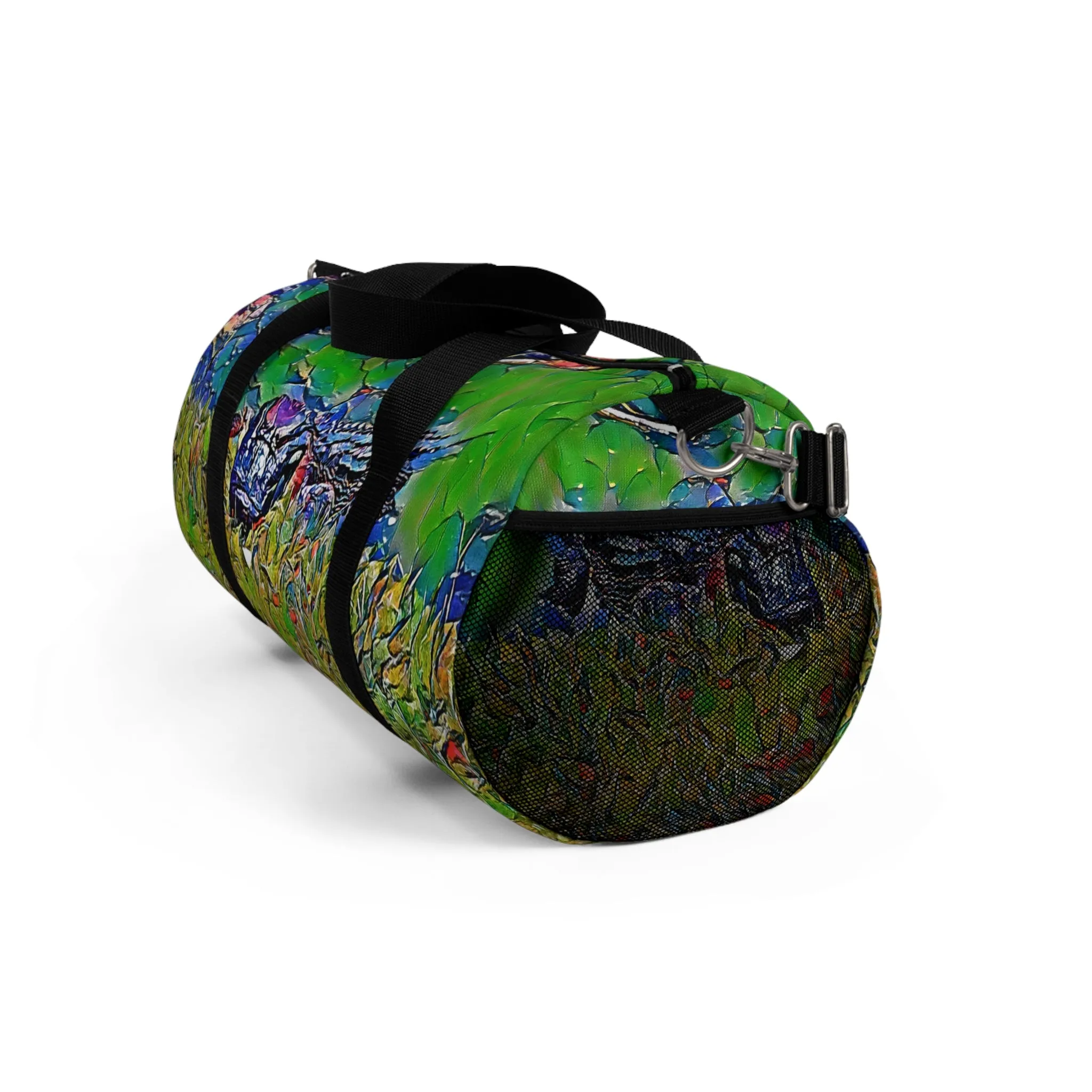 Custom Duffel Bag available in two sizes from the Wildlife Series at Intriguing Vistas