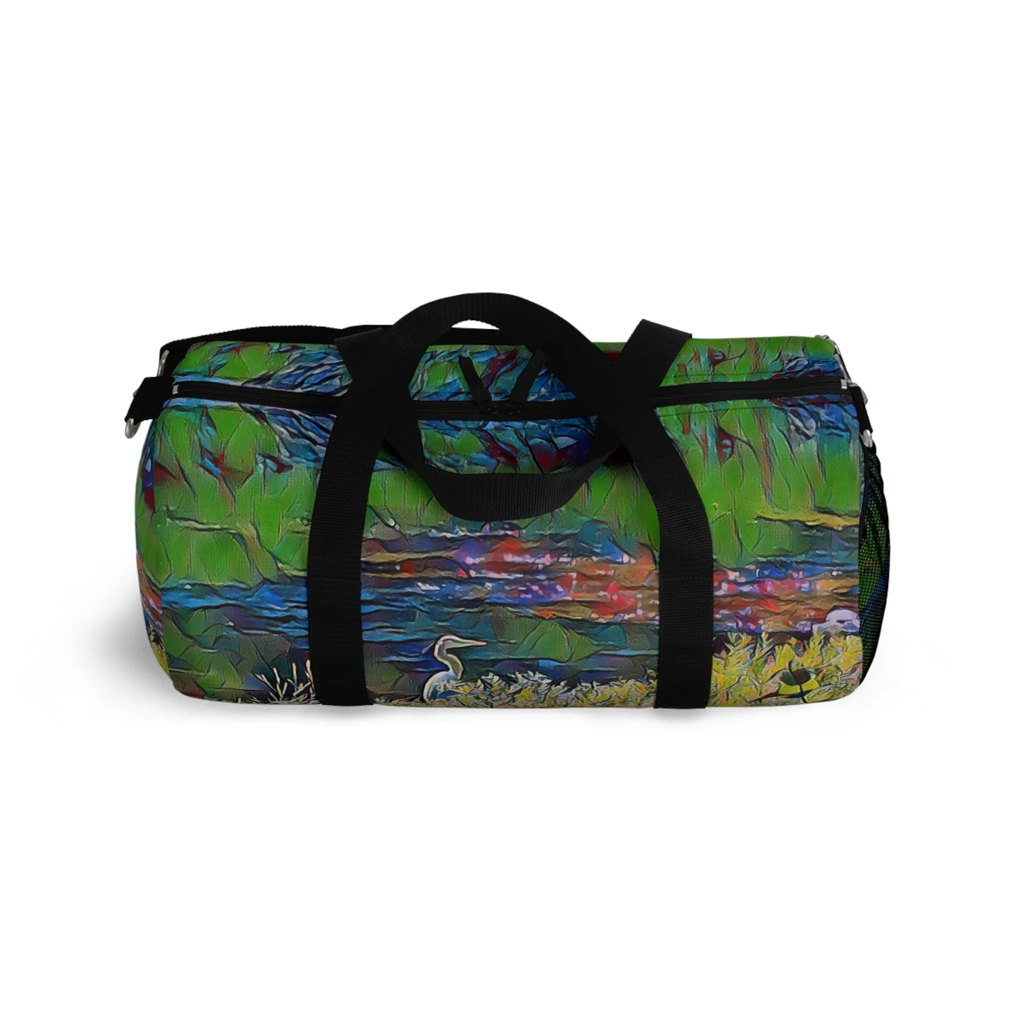 Custom Duffel Bag available in two sizes from the Wildlife Series at Intriguing Vistas