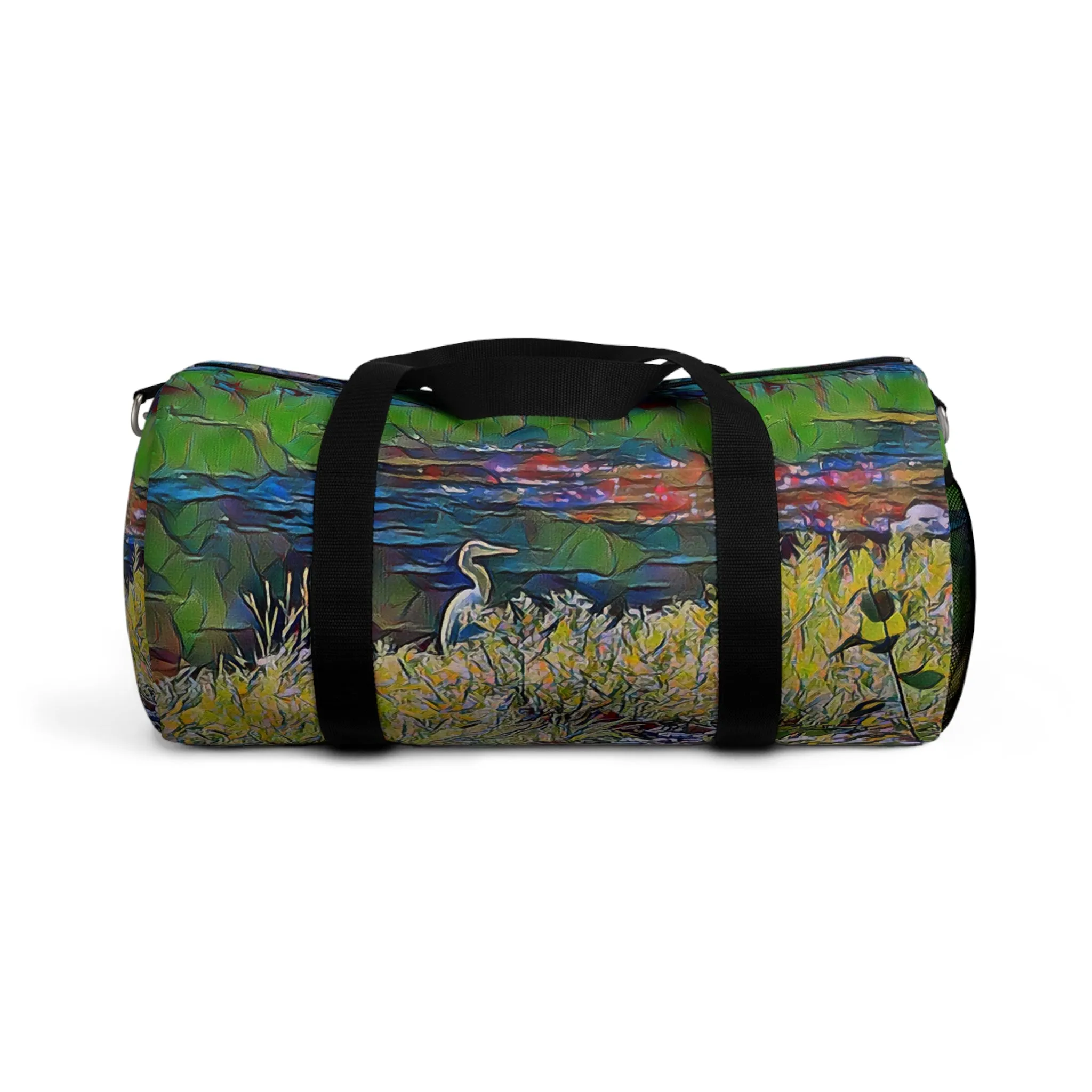 Custom Duffel Bag available in two sizes from the Wildlife Series at Intriguing Vistas