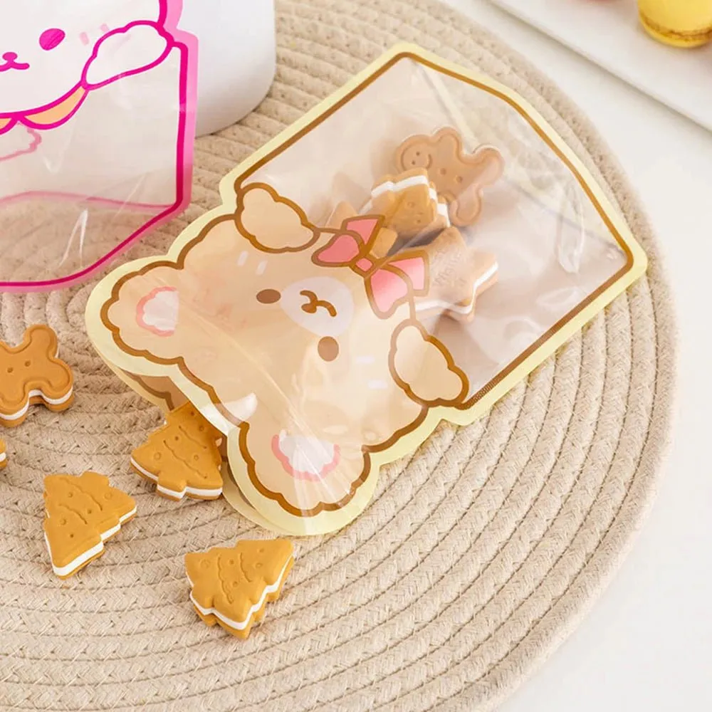 Cute Bear Candy Ziplock Bags