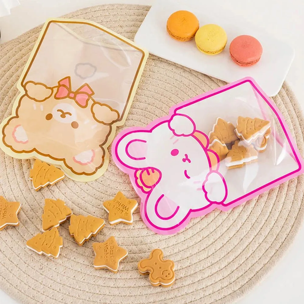 Cute Bear Candy Ziplock Bags