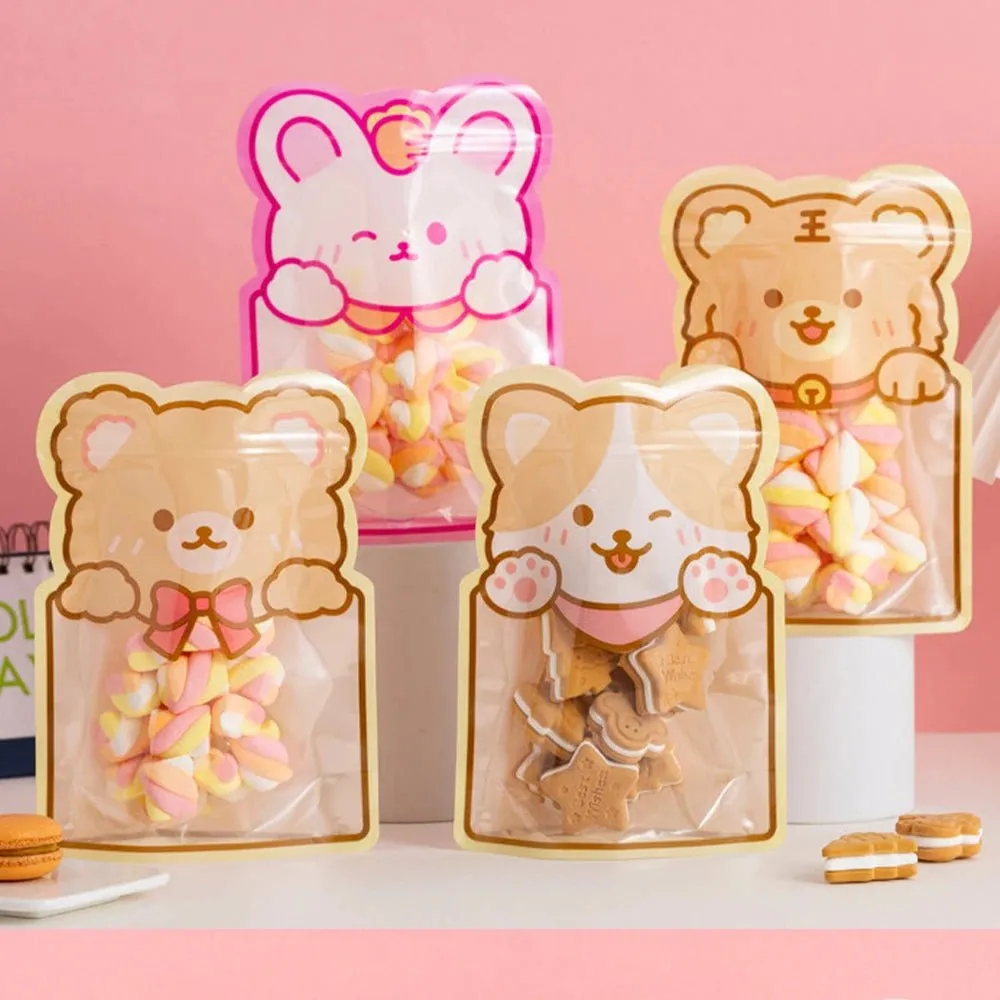 Cute Bear Candy Ziplock Bags