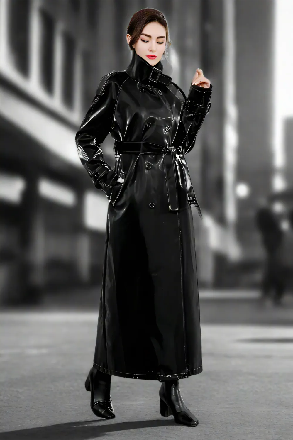 Cyber Noir Vinyl Trench