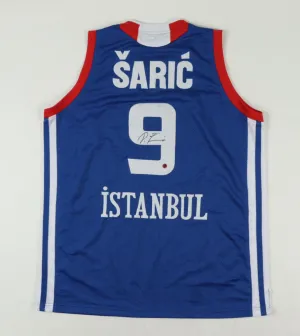 Dario Saric Signed Anadolu Efes Turkish League Jersey (Savage Sports COA) 76ers