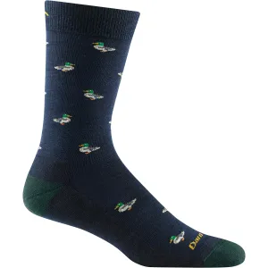 Darn Tough Mens Duck Duck Moose Crew Lightweight Lifestyle Socks