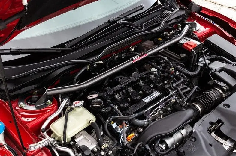 DC Sports Front Strut Bar (16-21 Honda Civic EX LX Si Sport)