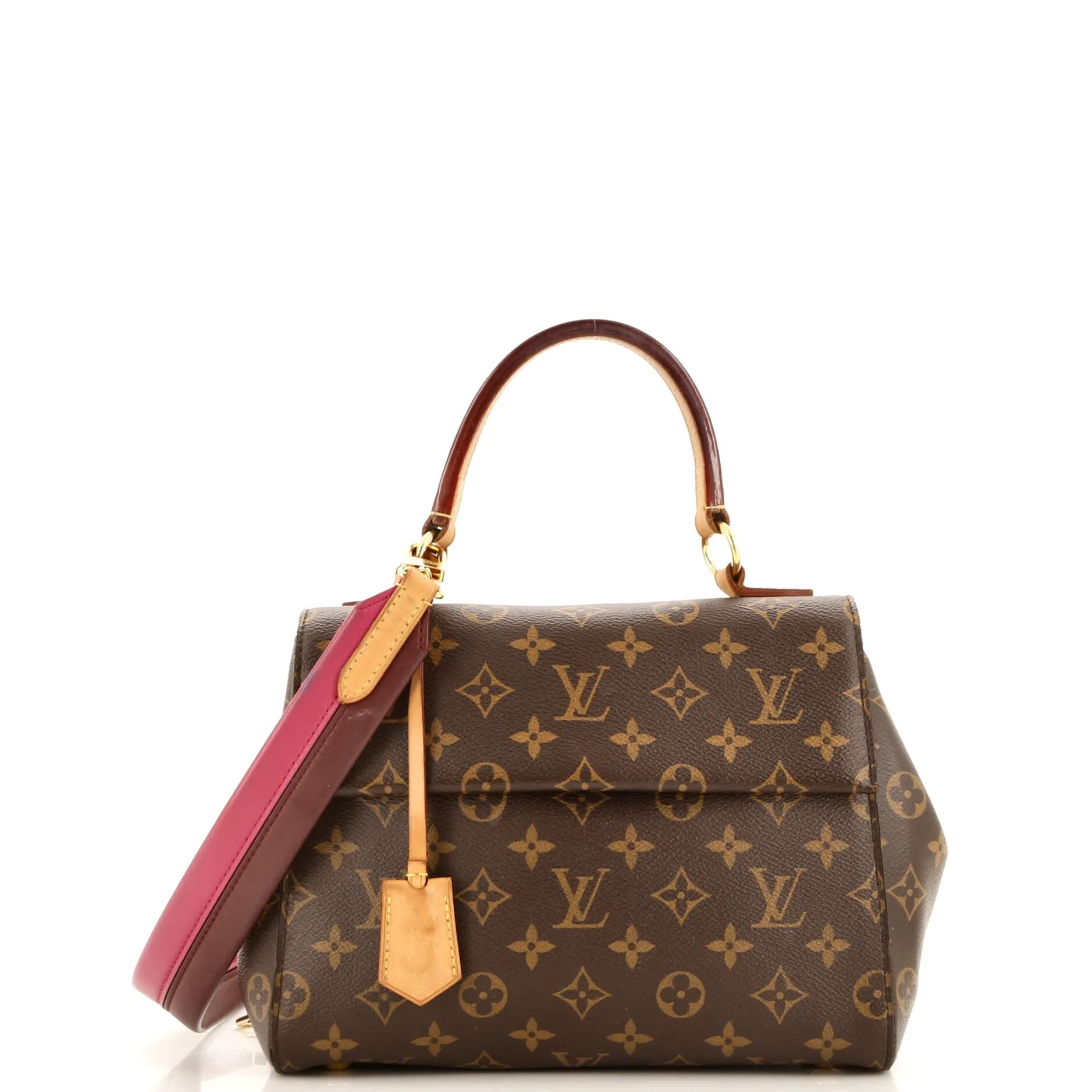 Designer Cluny Top Handle Bag Monogram Canvas BB