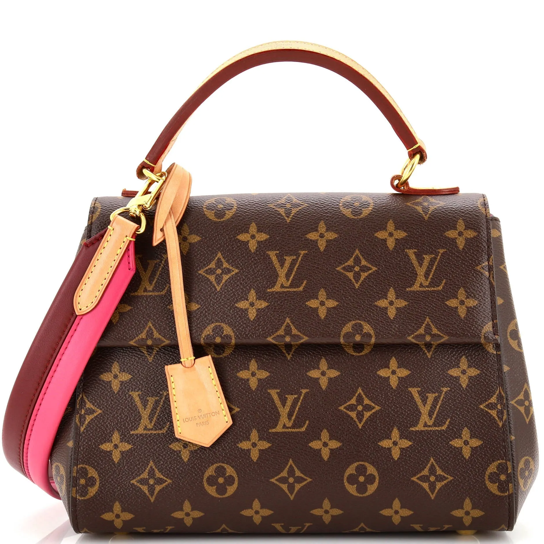 Designer Cluny Top Handle Bag Monogram Canvas MM