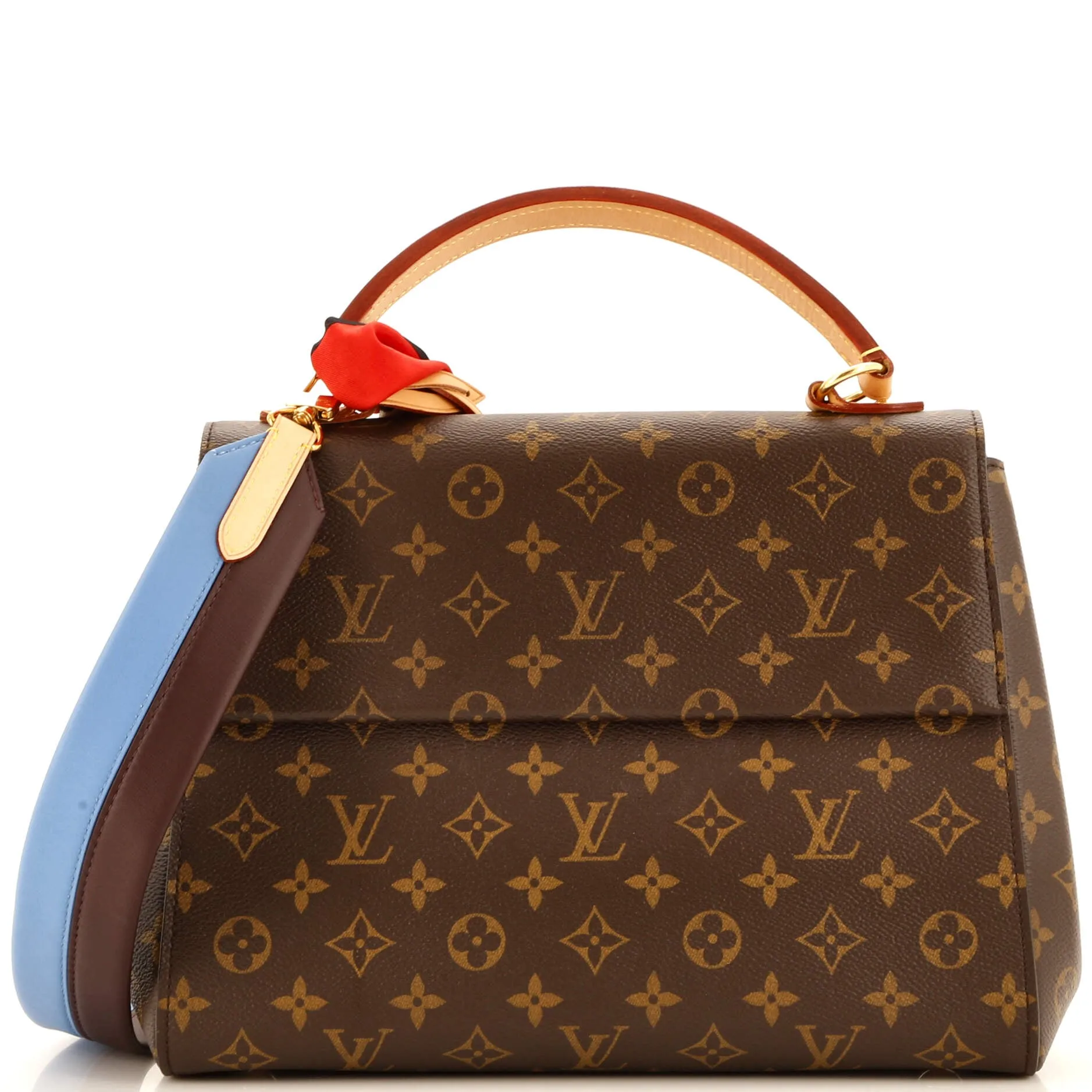 Designer Cluny Top Handle Bag Monogram Canvas MM