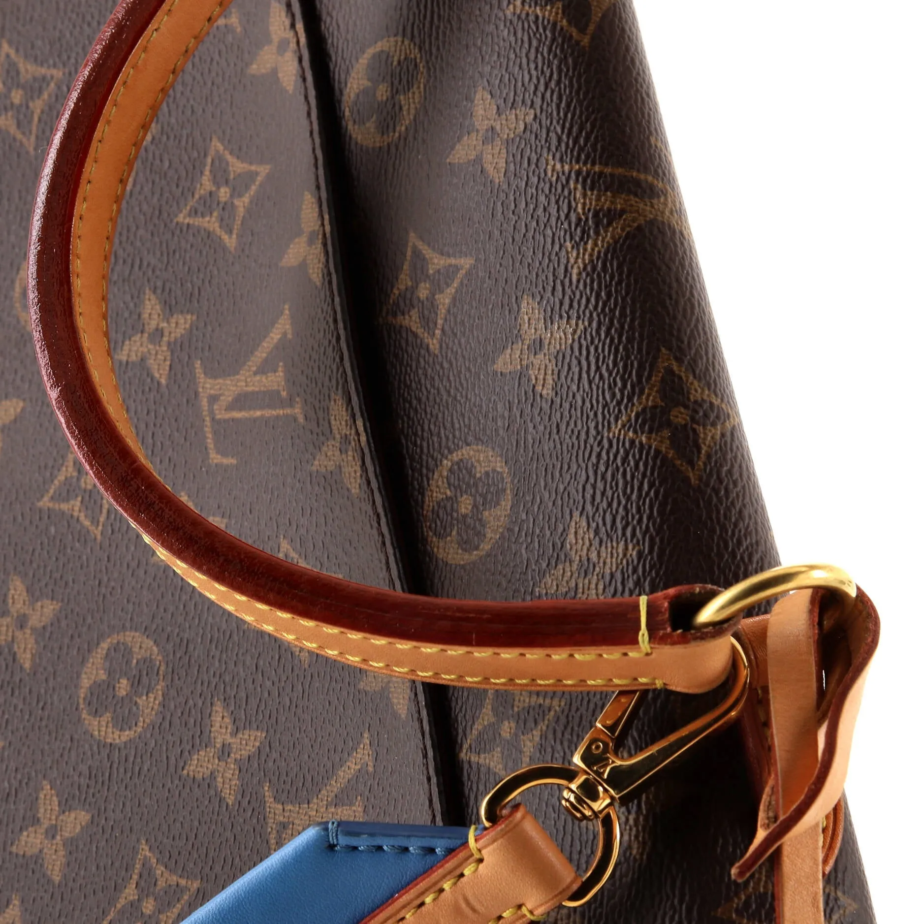 Designer Cluny Top Handle Bag Monogram Canvas MM
