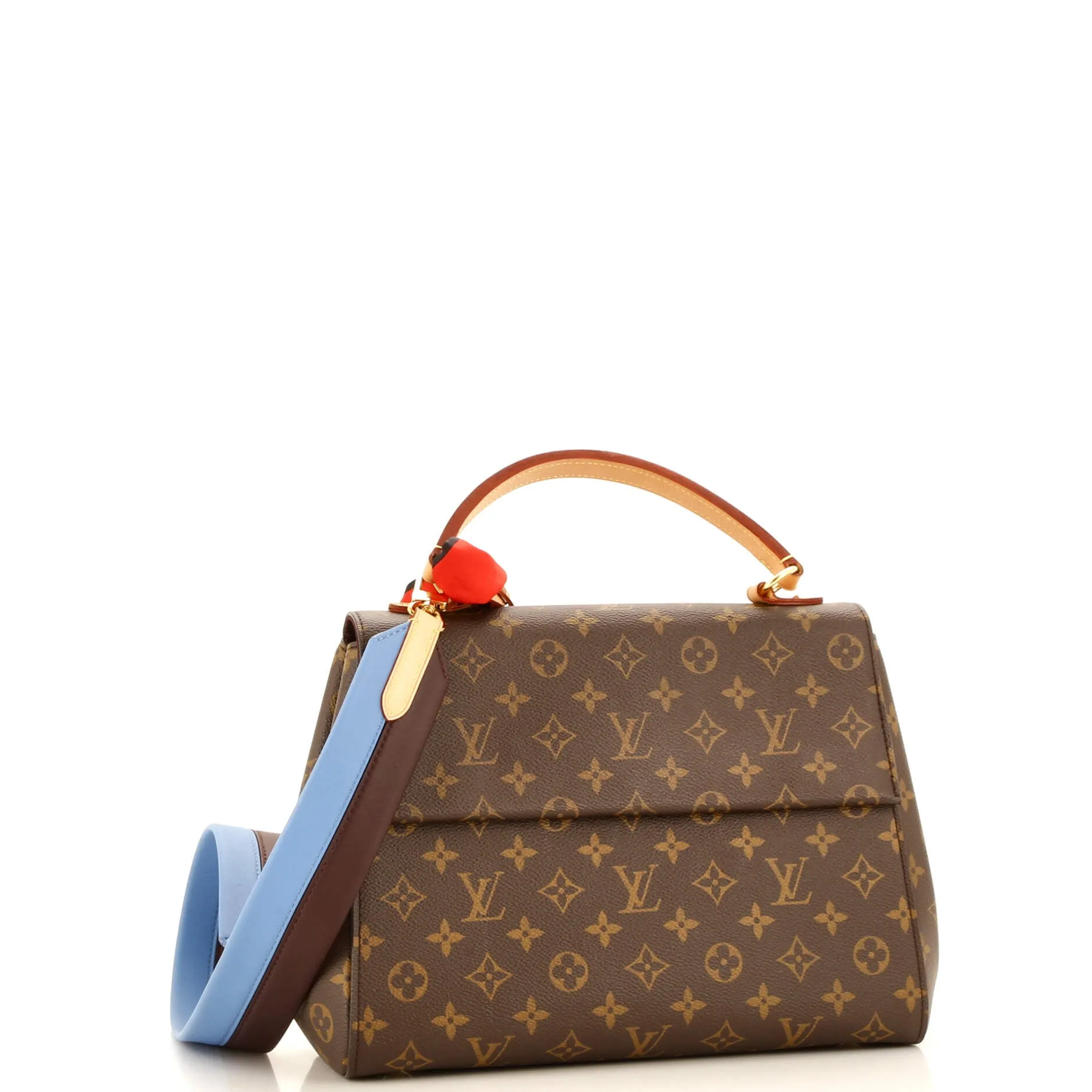 Designer Cluny Top Handle Bag Monogram Canvas MM