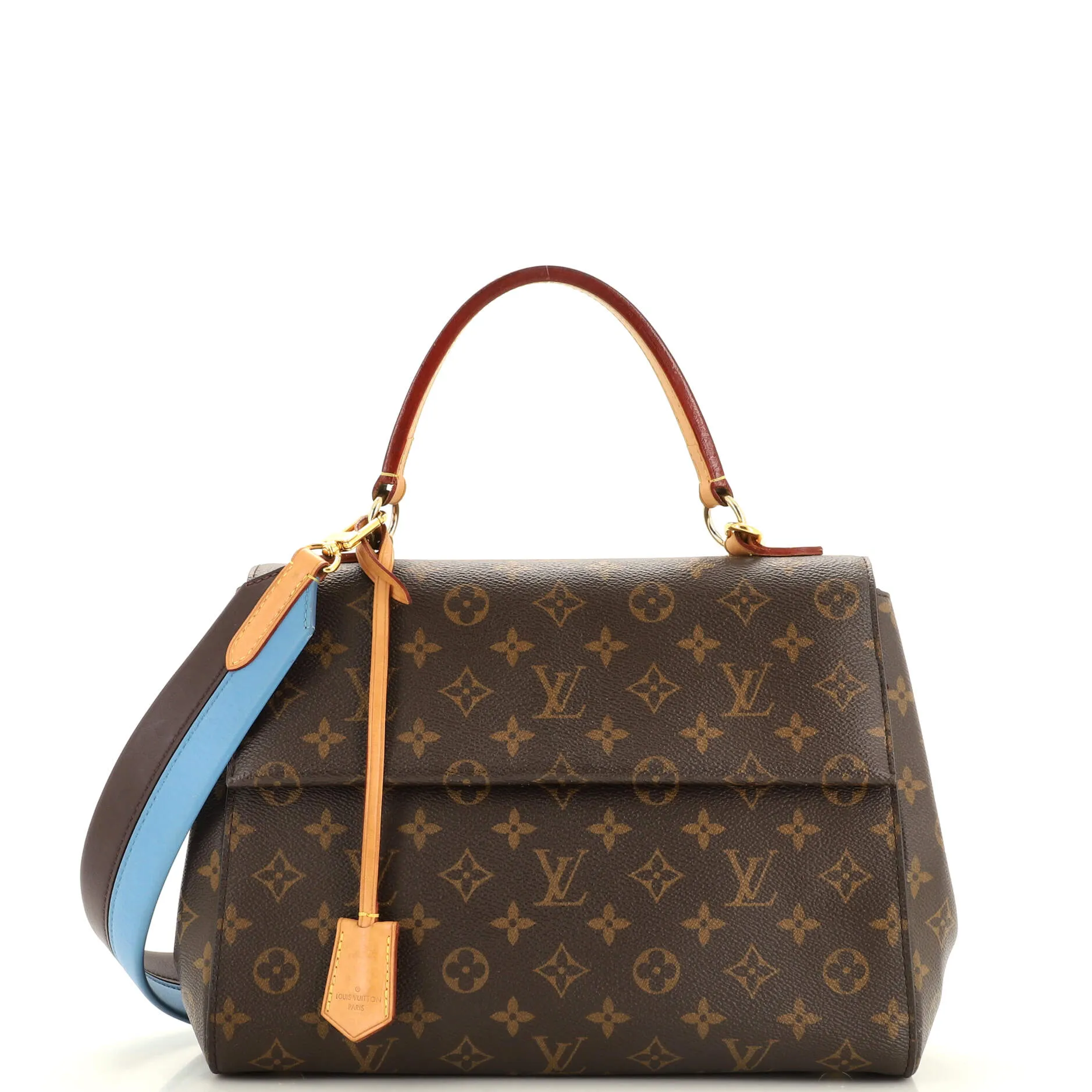 Designer Cluny Top Handle Bag Monogram Canvas MM