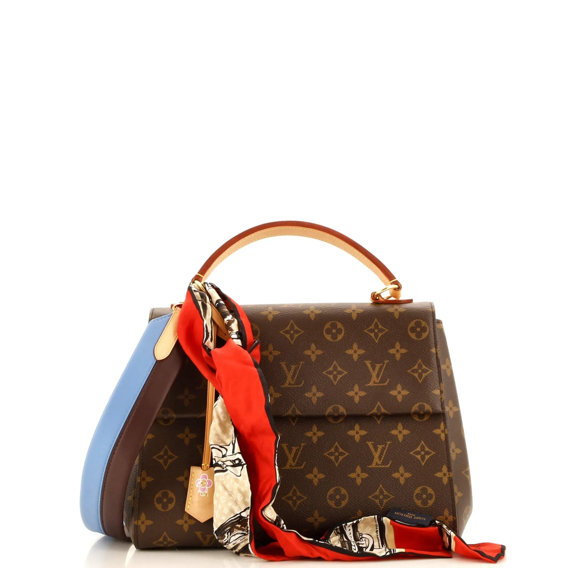 Designer Cluny Top Handle Bag Monogram Canvas MM