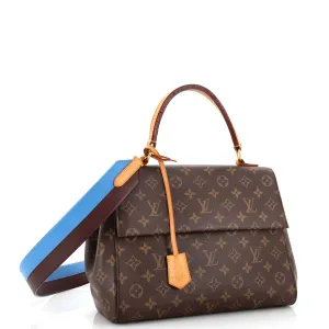 Designer Cluny Top Handle Bag Monogram Canvas MM