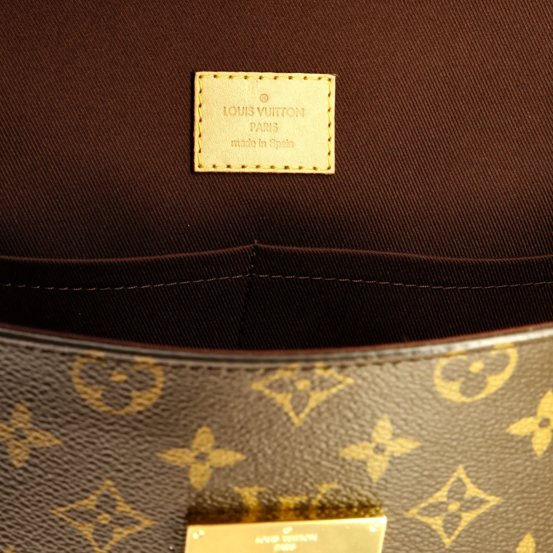 Designer Cluny Top Handle Bag Monogram Canvas MM