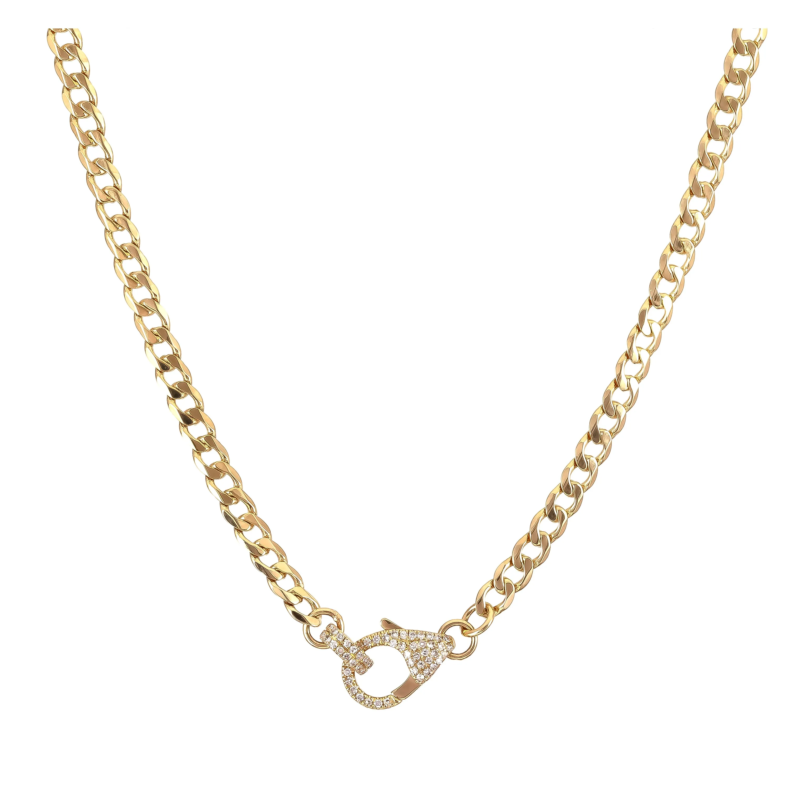 Diamond Clasp Chain