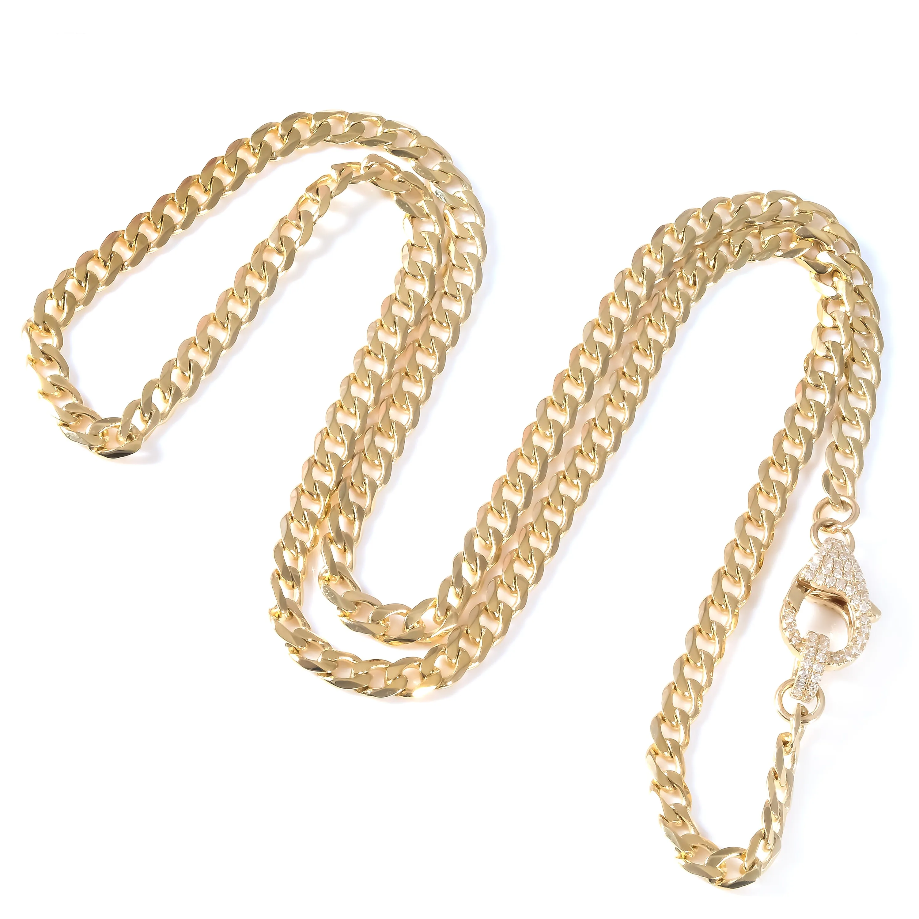 Diamond Clasp Chain