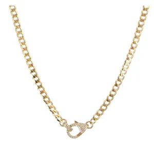 Diamond Clasp Chain