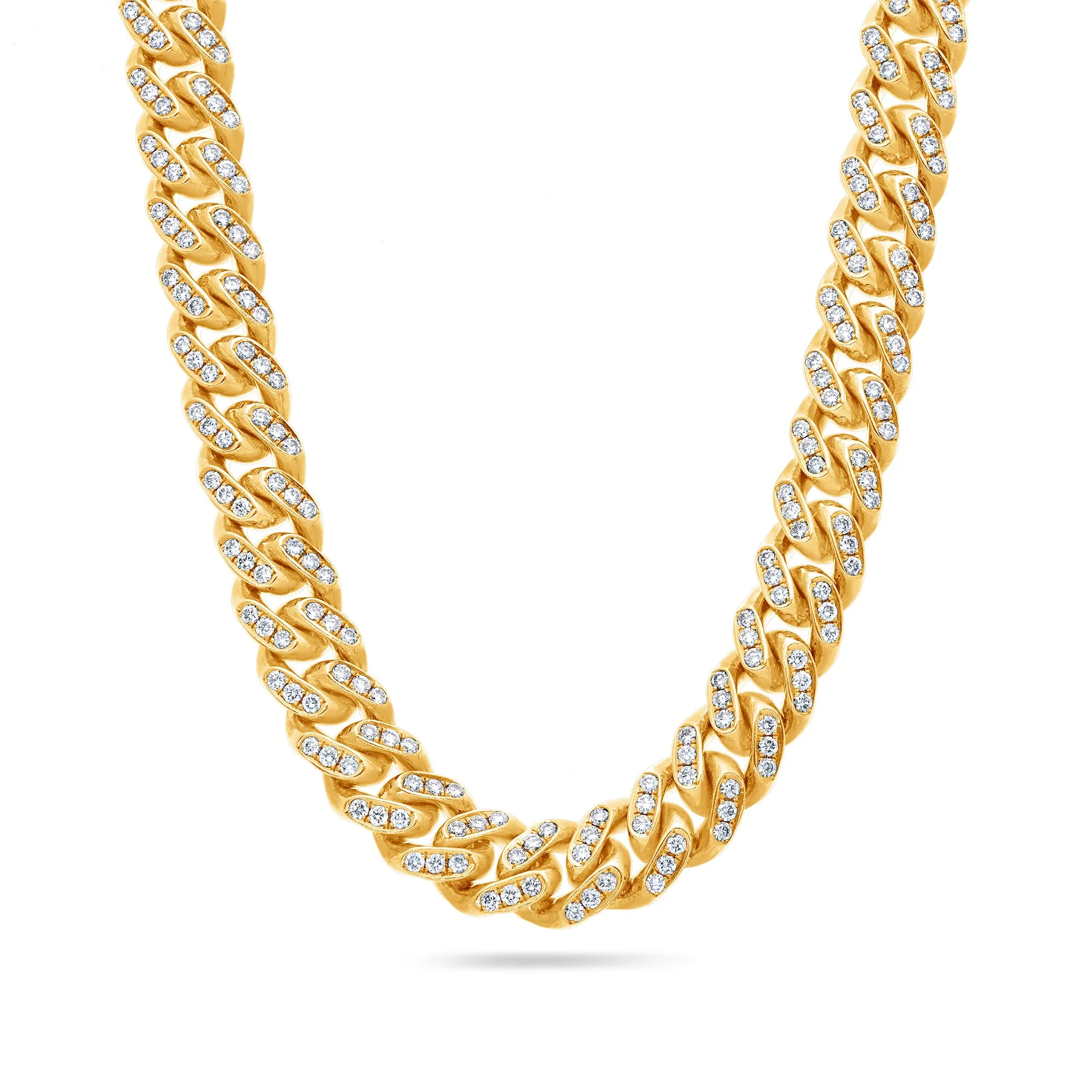 Diamond Cuban Link Chain (9mm)