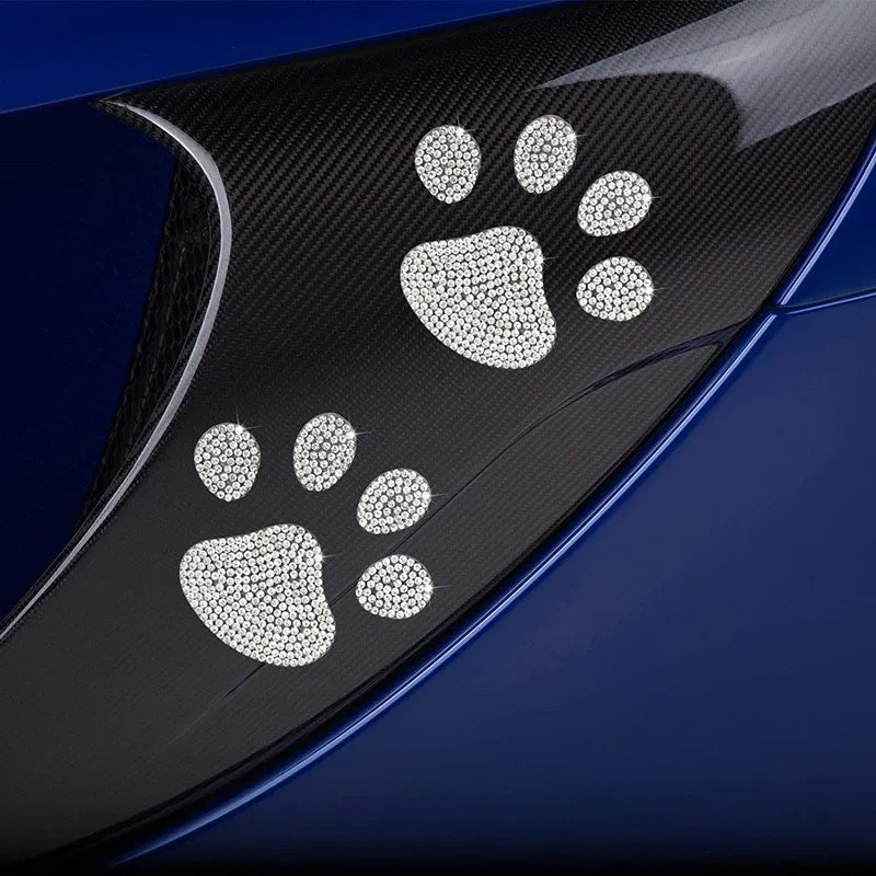 Diamond-Encrusted  Car Sticker