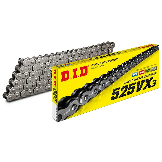 DID 525VX3 Pro Street - X-Ring Chain