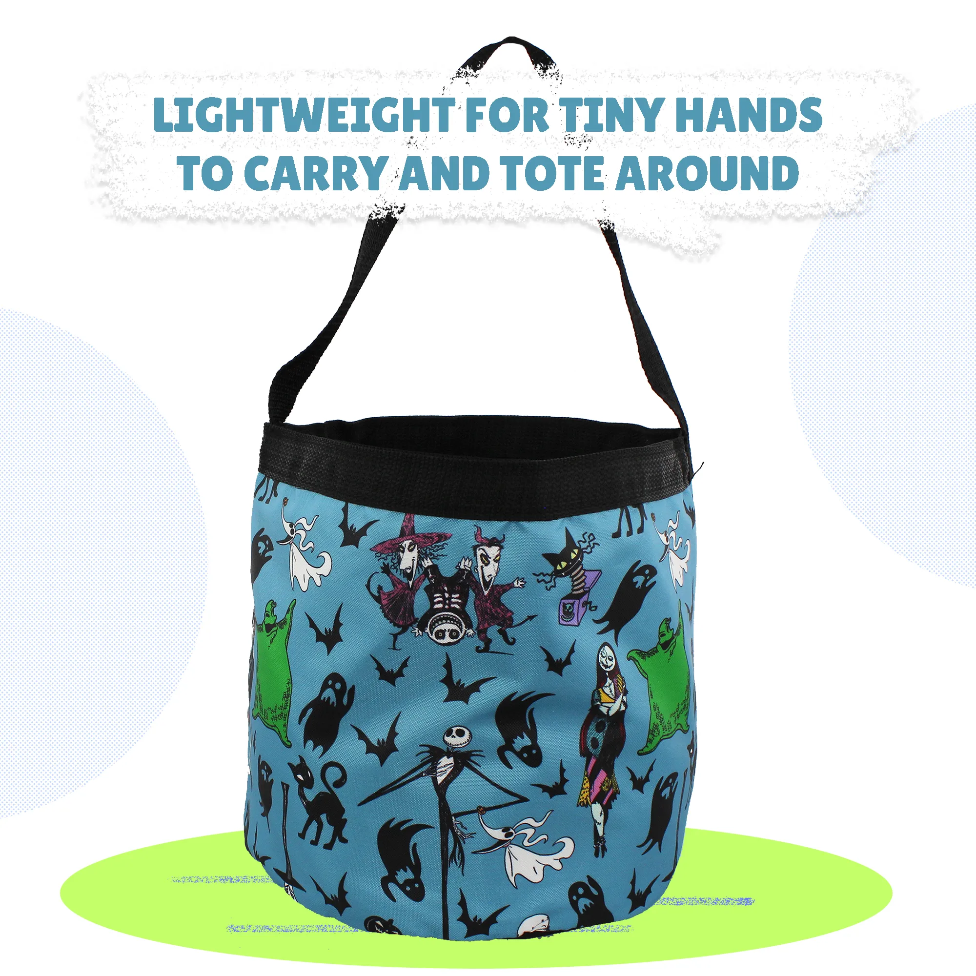 Disney The Nightmare Before Christmas Cheers to Fears Bucket Tote Bag