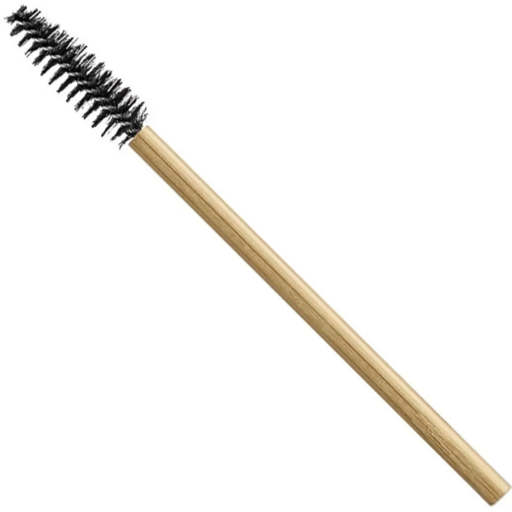 Disposable Large Tapered Head Mascara Wand with FSC Certified Bamboo Handle - 4" Long / 50 per Bags X 15 Bags = Case of 750