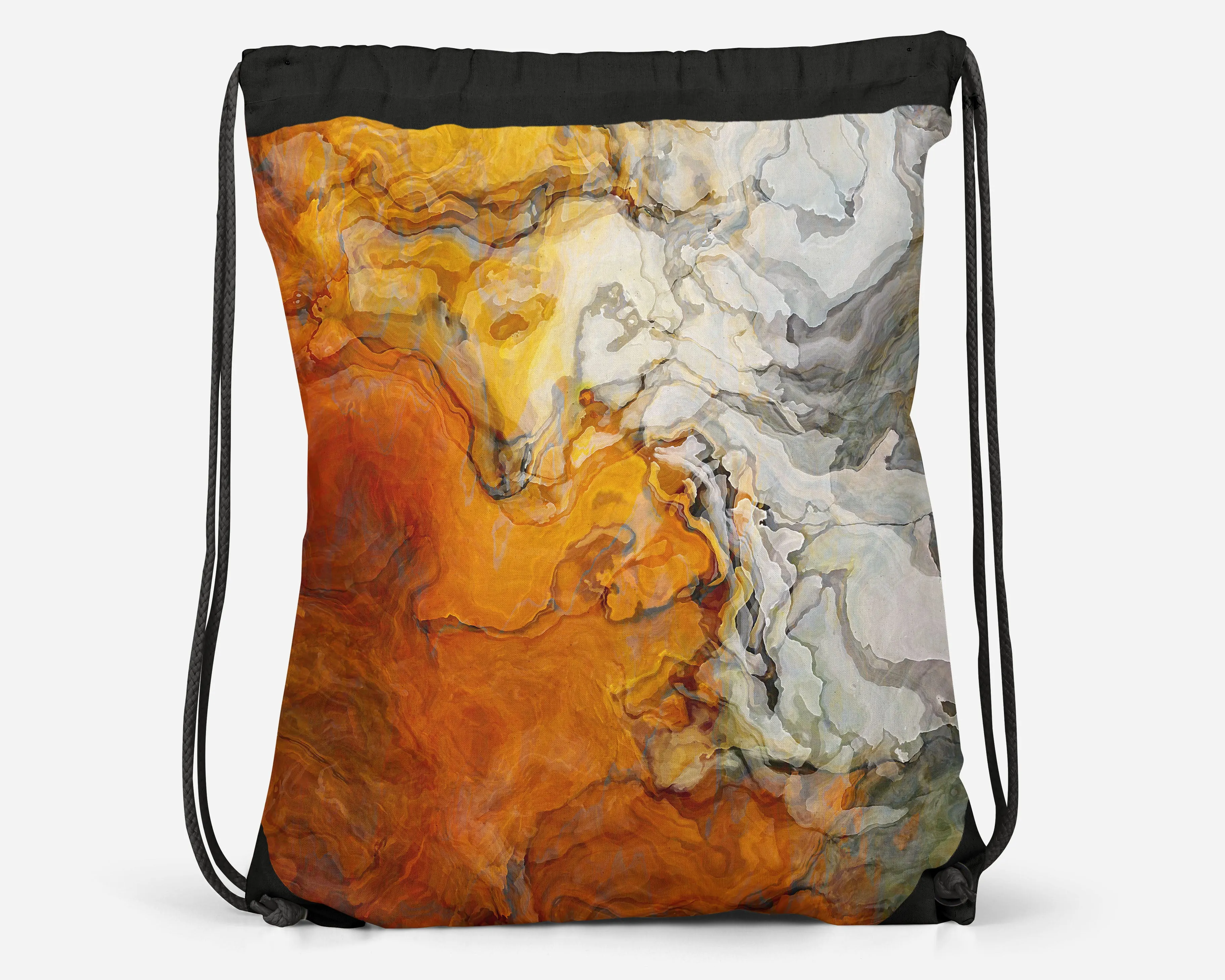 Drawstring Sling Bag, Baby Teeth
