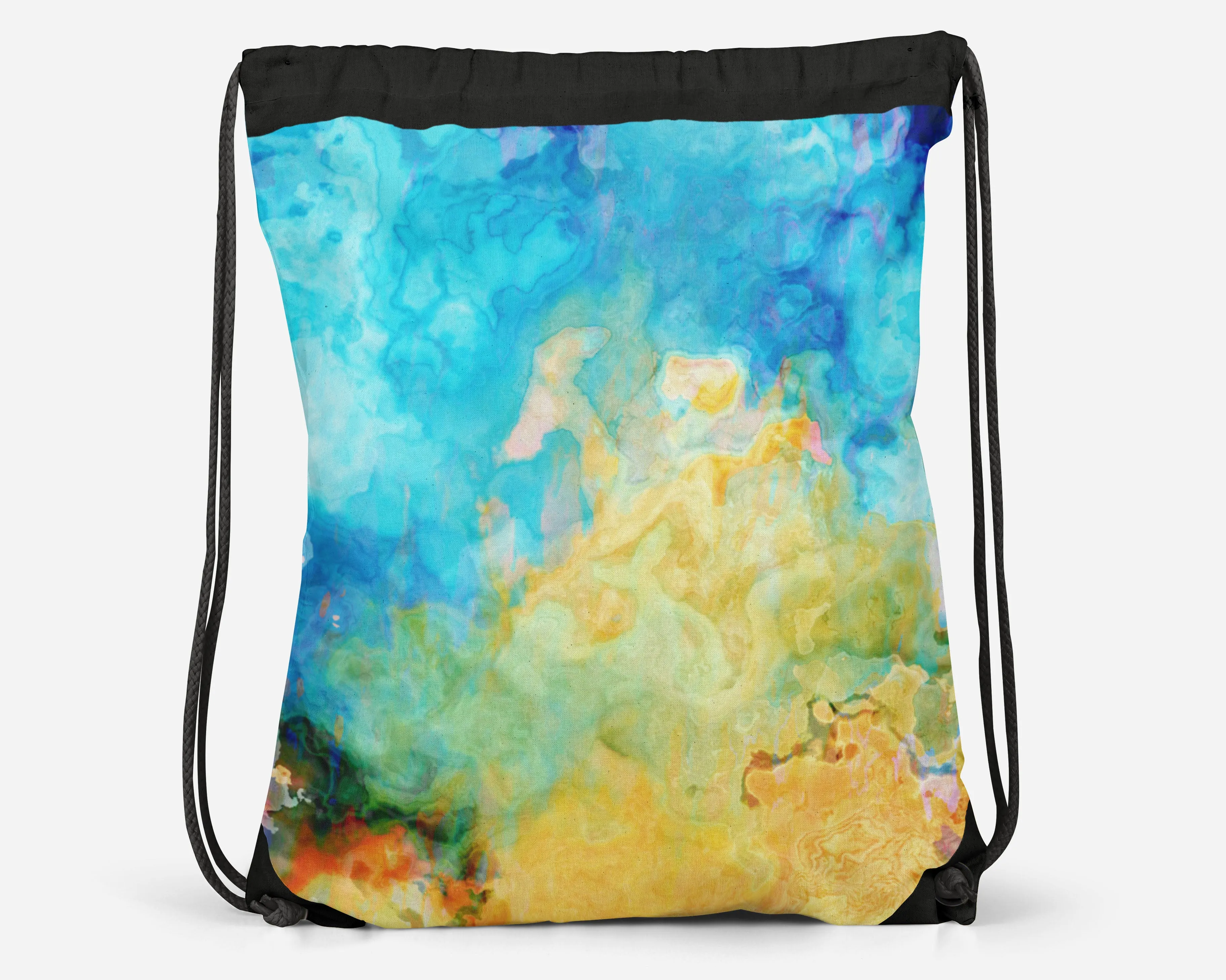 Drawstring Sling Bag, Tidal Force