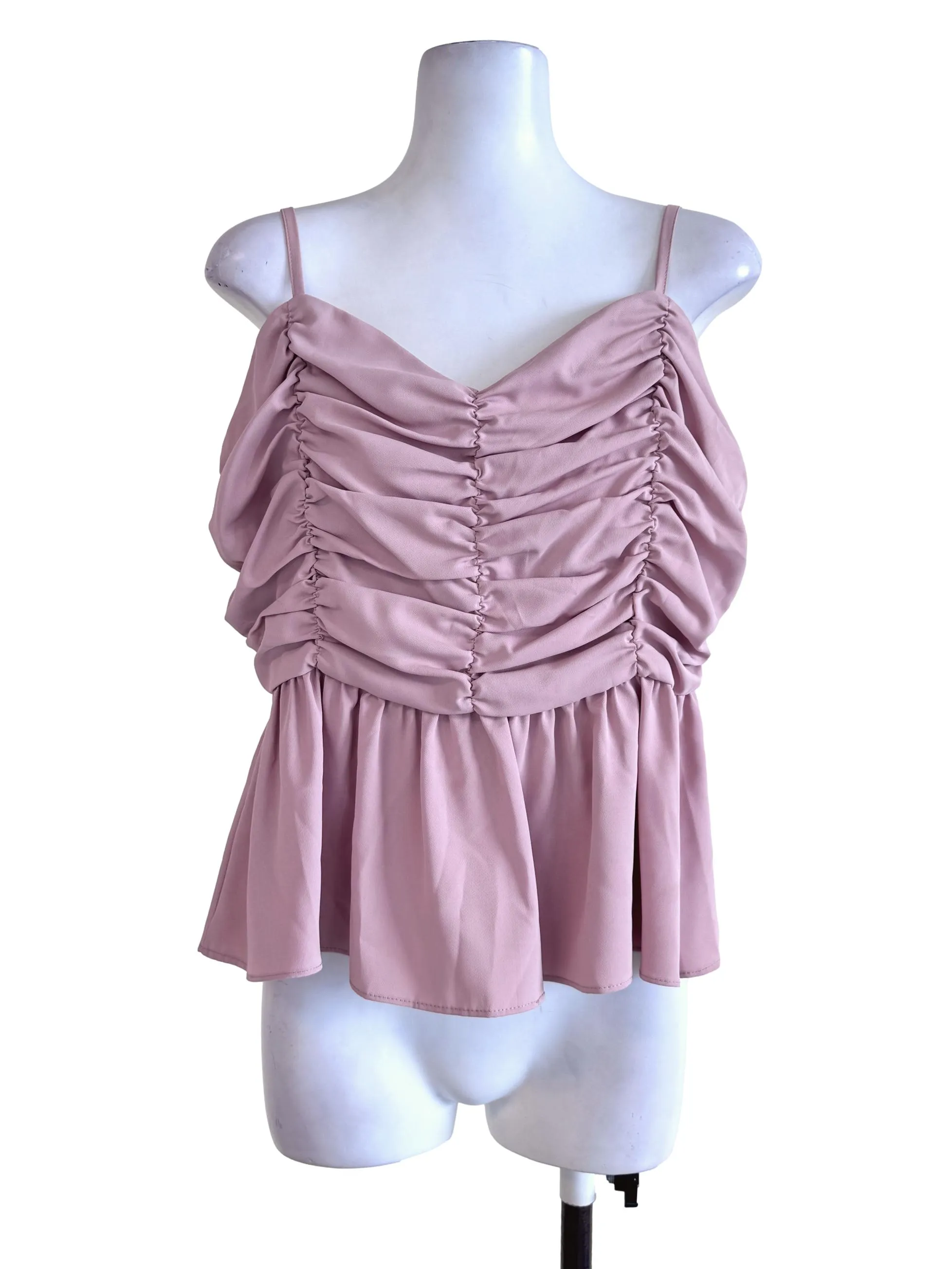Dusty Pink Spaghetti Strap Top
