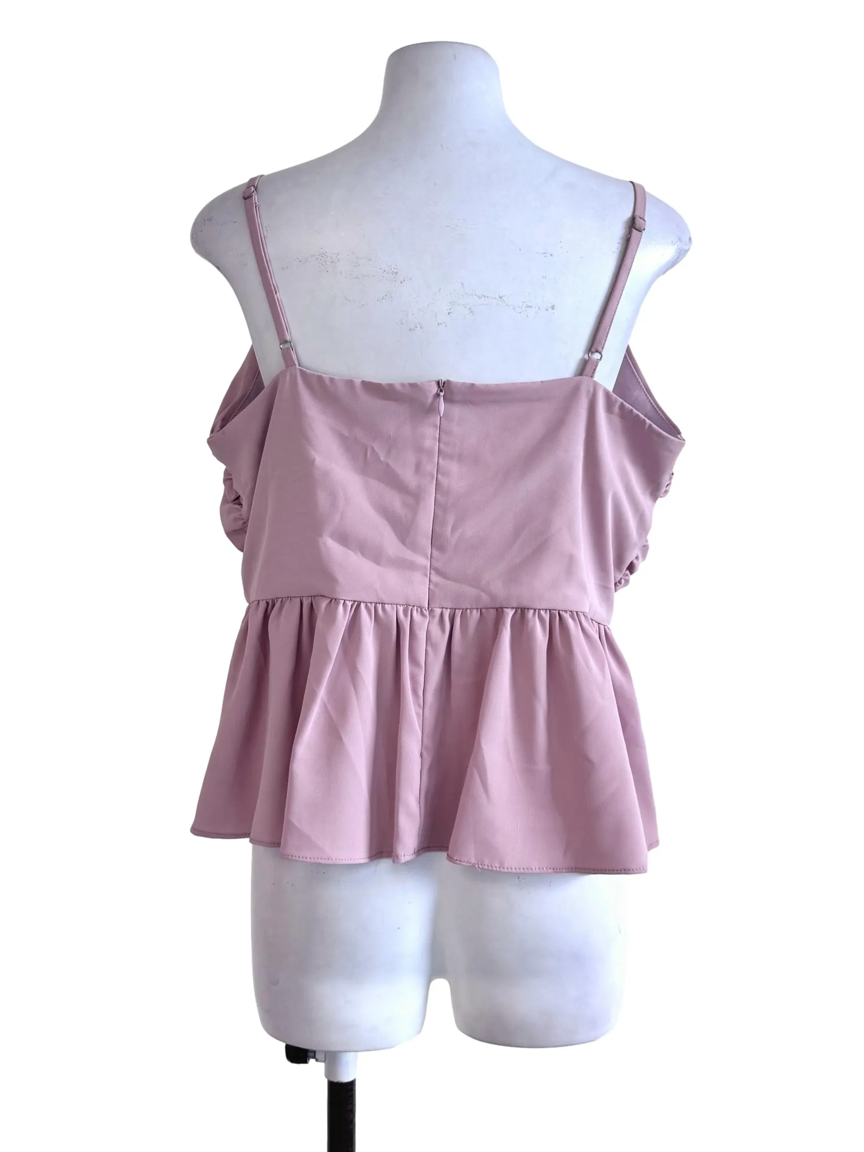 Dusty Pink Spaghetti Strap Top