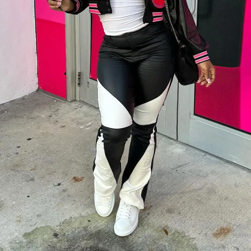 Dynamic  Sports Contrast Color Pants for Stylish Active Days