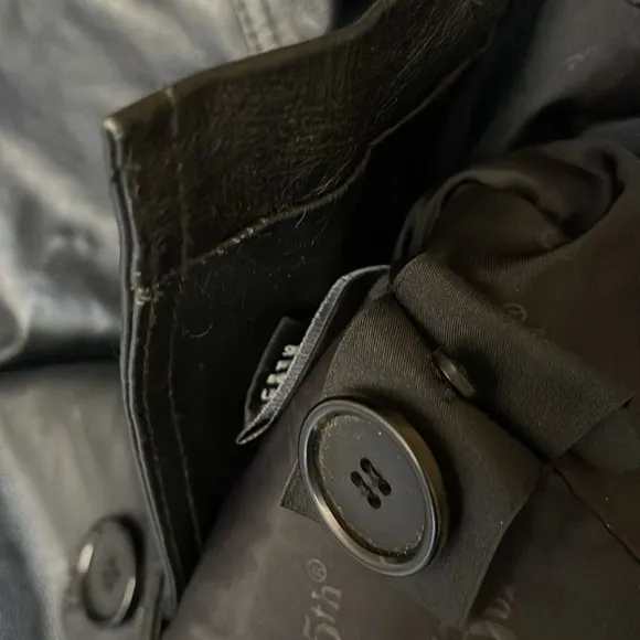 East 5th vintage leather blazer