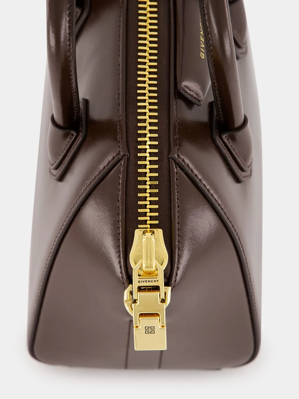 Ebony Brown Mini Antigona Bag