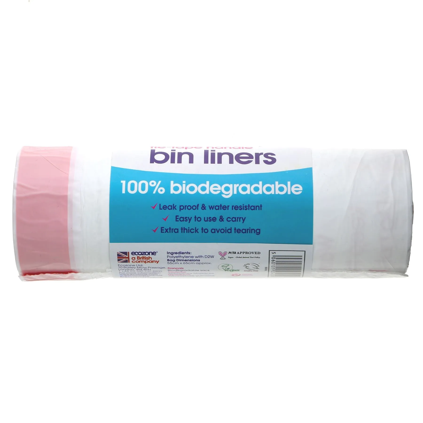 Ecozone | Bin Liners - Oxo Biodegradable | 20 bags