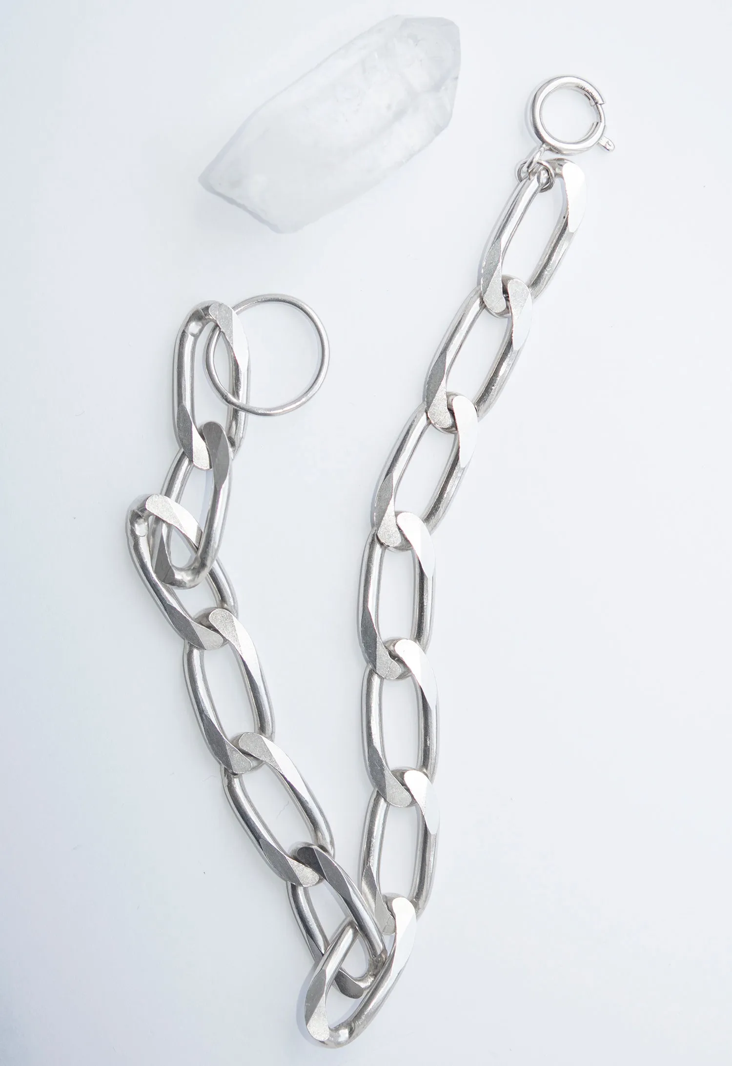Elongated 11.7mm Curb Chain Necklace