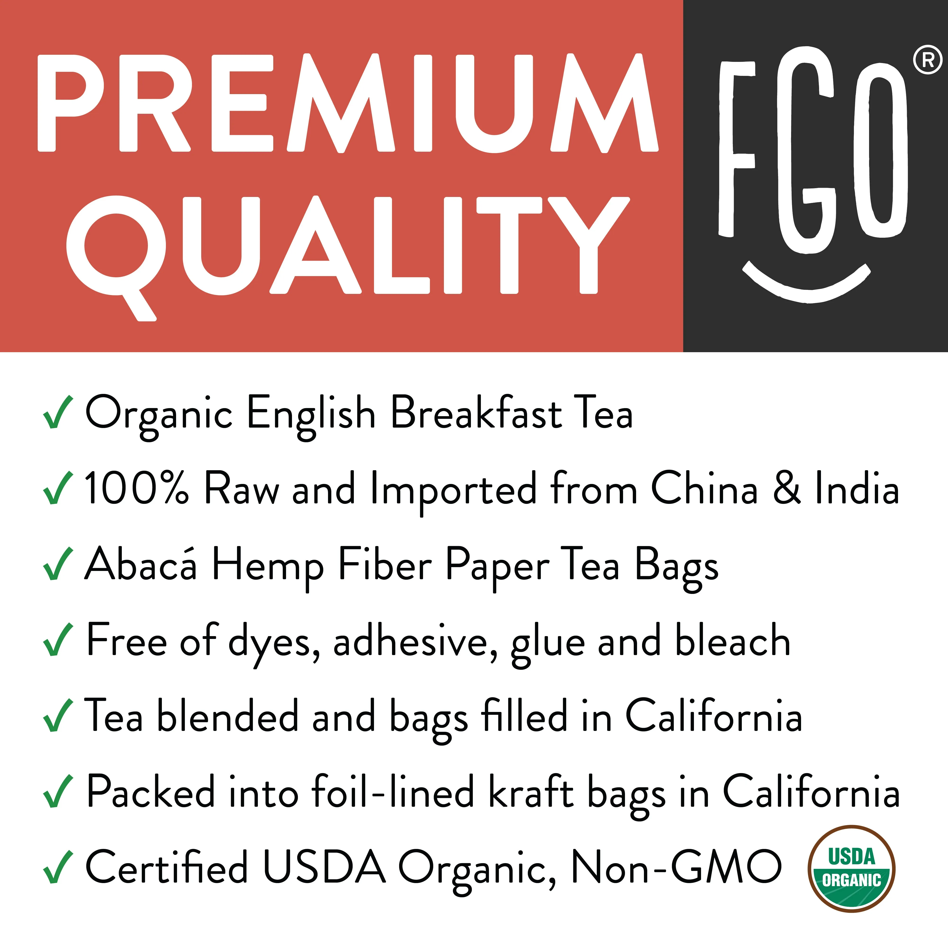 English Breakfast Tea Bags
