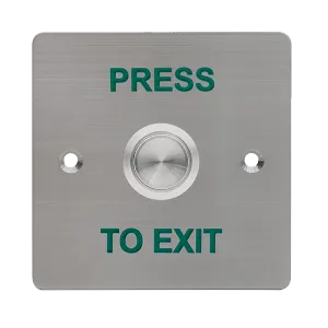 ESP A1EXIT Aperta Flush Stainless Steel Exit Button