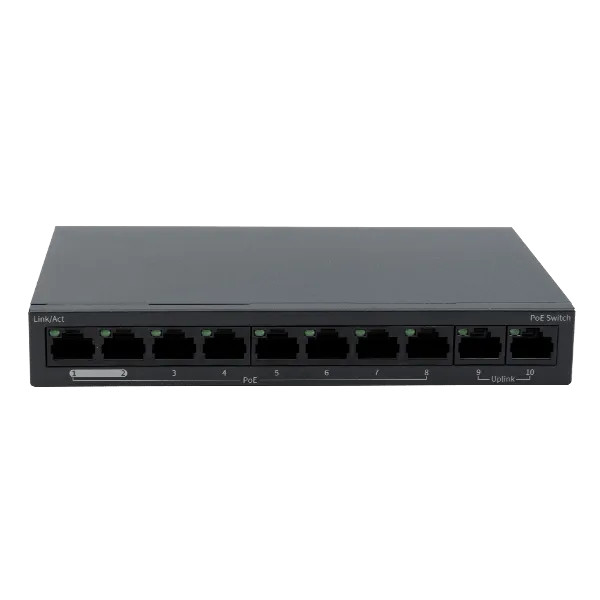 ESP S8POE 8 Port PoE Switch 88W Black