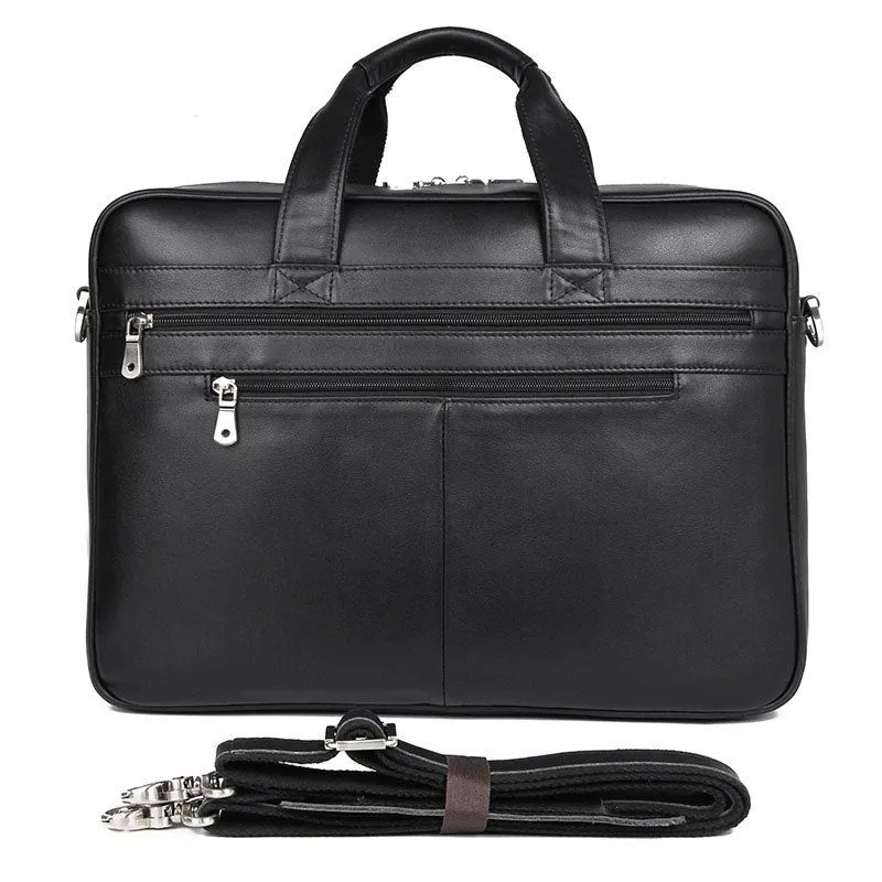 Executive Edge Leather Briefcase - Professional Excellence