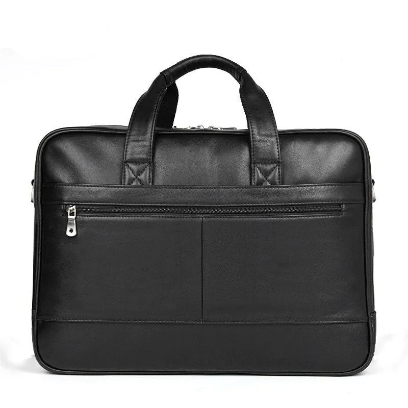 Executive Edge Leather Briefcase - Professional Excellence