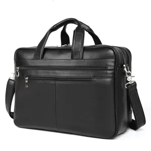 Executive Edge Leather Briefcase - Professional Excellence