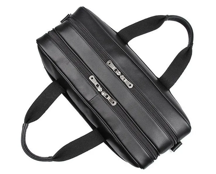 Executive Edge Leather Briefcase - Professional Excellence
