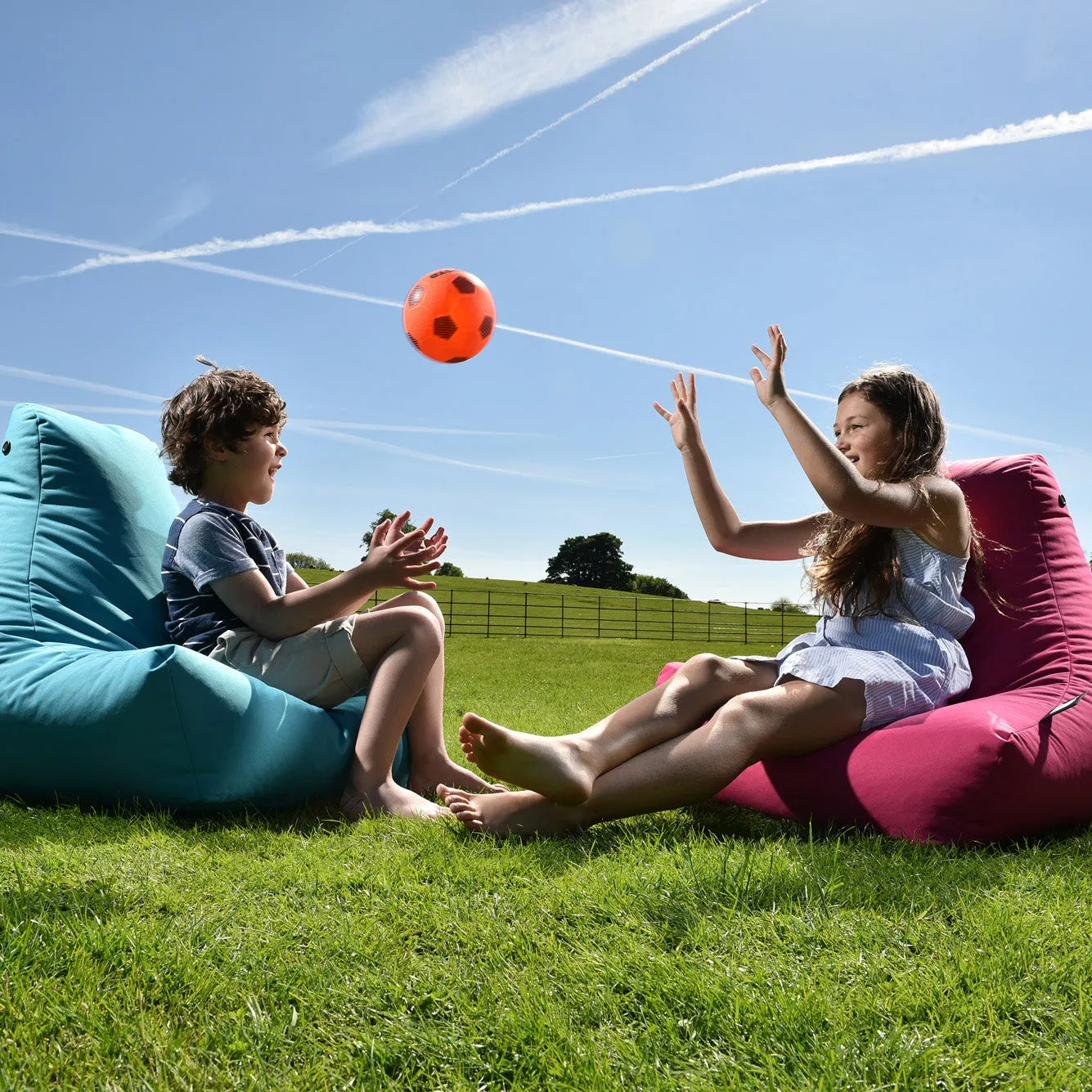 Extreme Lounging Outdoor Bean Bag - Aqua